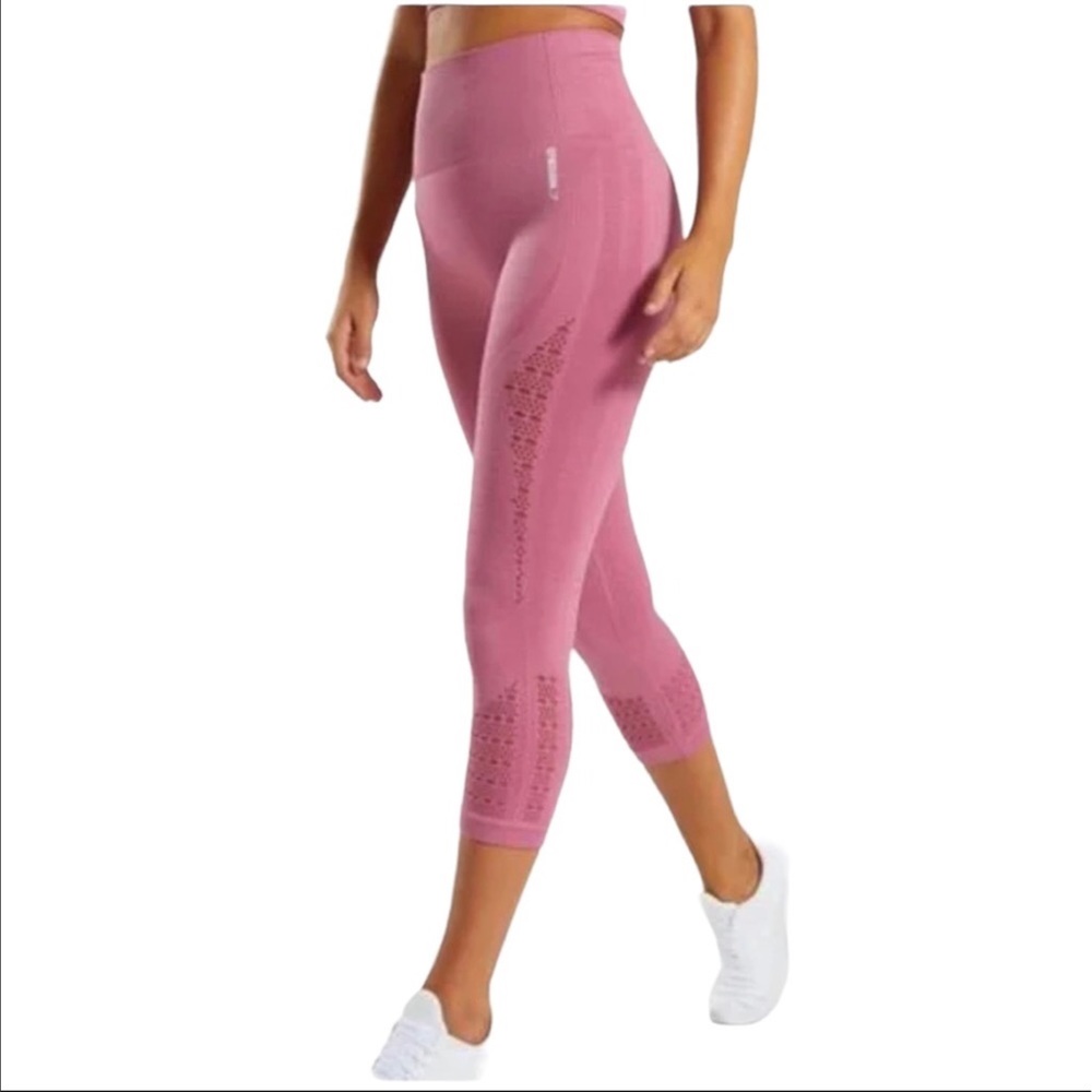 Gymshark energy crop high waisted leggings